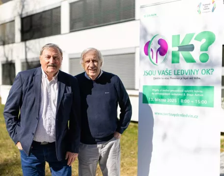 František Knebort a antonín panenka světový den ledvin 2025