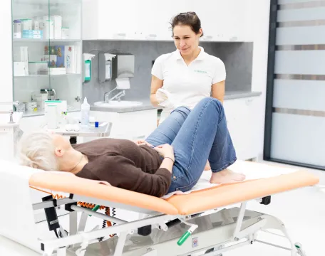 Pacientka v odborné ambulanci Olomouc