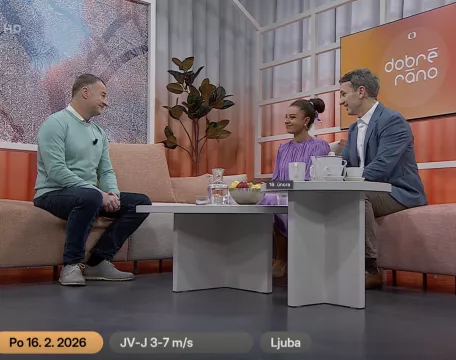 Roman Kantor z nefrologické ambulance a dialyzačního střediska B. Braun Avitum v Třinci v České televizi