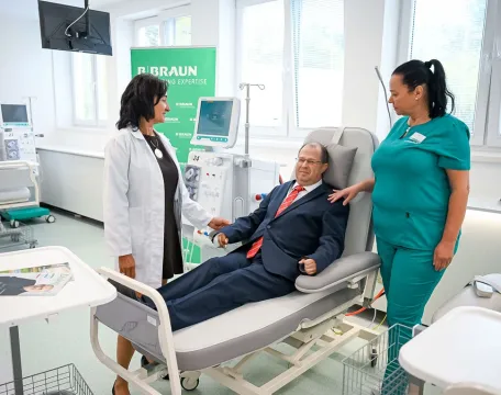 dialyzační středisko dolný kubín slovensko B. Braun Avitum