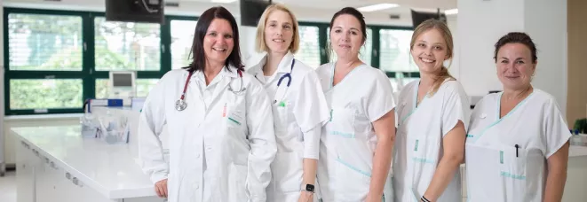 dialyzační středisko B. Braun Avitum Praha Ohradní tým zdravotníků