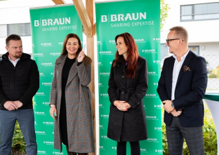 B. Braun a Alzheimer Home zástupci