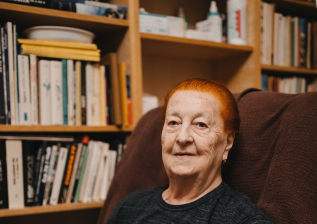 pacientka v 92 letech na domácí hemodialýze