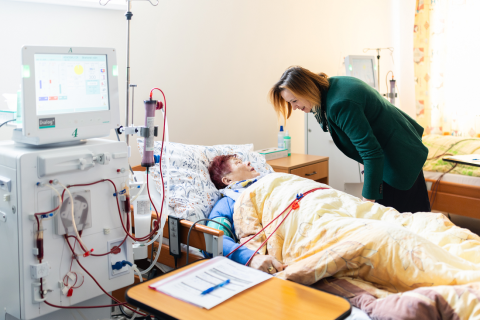 domov senioru zdice a hana novotná, lékařka dialyzačního střediska B. Braun Avitum v Berouně