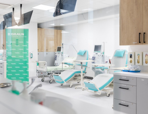Současná podoba dialyzačního střediska B. Braun Avitum