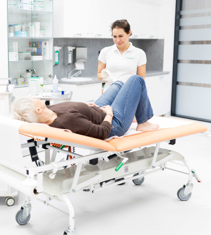 Pacientka v odborné ambulanci Olomouc