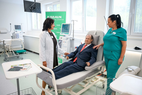 dialyzační středisko dolný kubín slovensko B. Braun Avitum