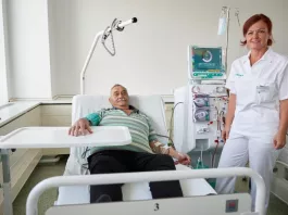 Markéta Kratochvilová primářka, DS Uherský Brod, pacient na dialýze