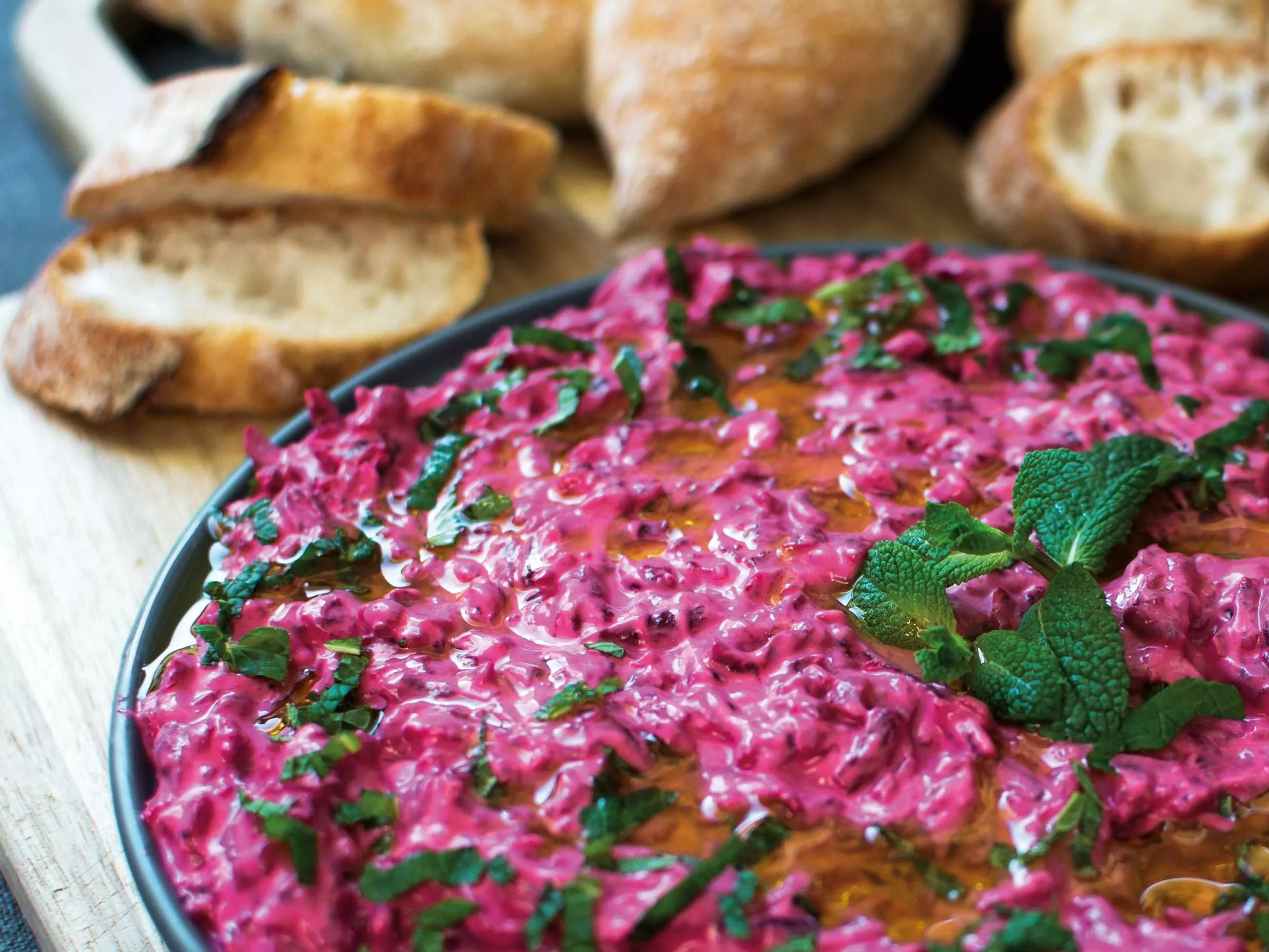 Dip z červené řepy recept