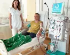 pacient Richard dialyzační středisko B. Braun Ružinov
