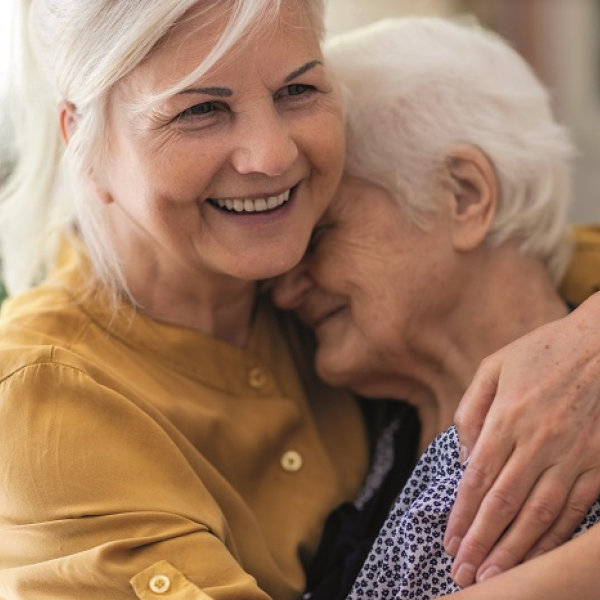 senior pacient a rodina