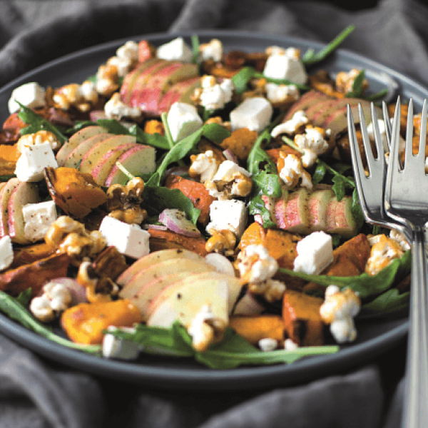salat_s_pecenou_dyni_a_popcornem_recepty