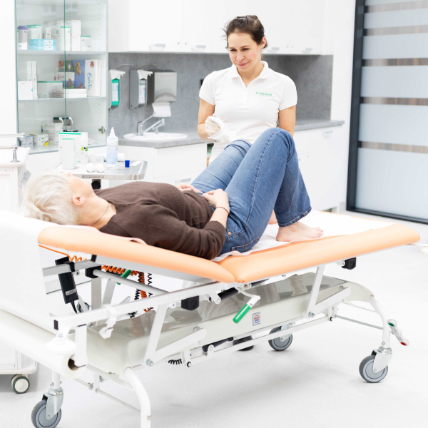 Pacientka v odborné ambulanci Olomouc
