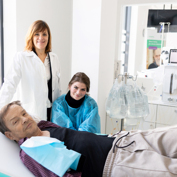 Pacient Stanislav Jurenka v Olomouci