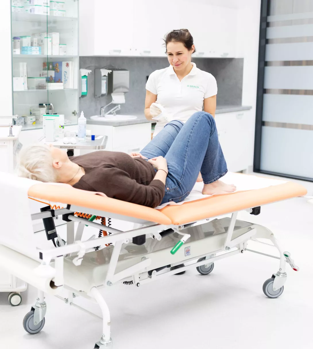 Pacientka v odborné ambulanci Olomouc