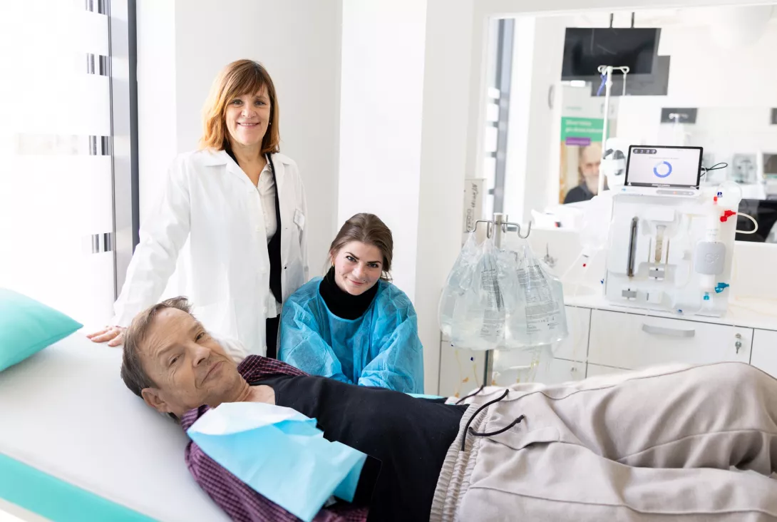 Pacient Stanislav Jurenka v Olomouci