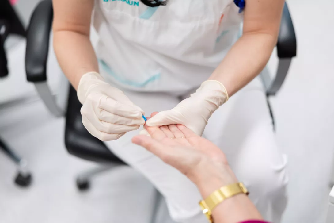 Preventivní screening rizikových faktorů z kapky krve 